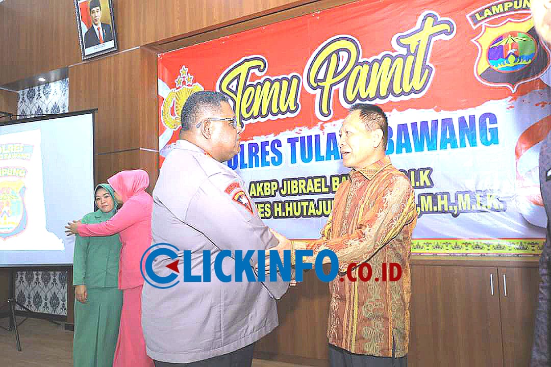 Kegiatan Pisah Sambut Kapolres Tulang Bawang di Hadiri Pj Bupati Qudrotul Ikhwan