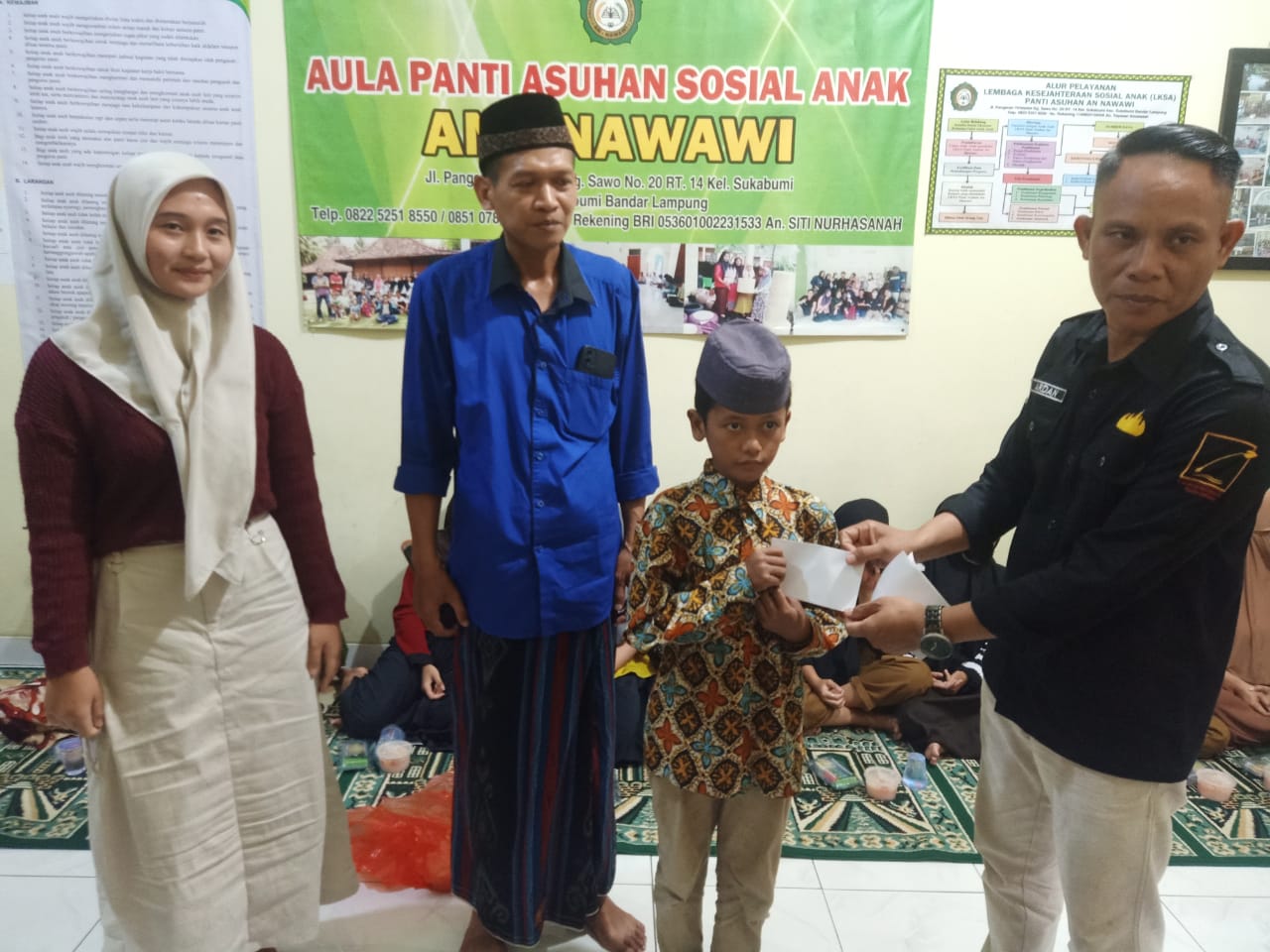 Komunitas Wartawan Kota Bandarlampung Berbagi Berkah di Panti Asuhan