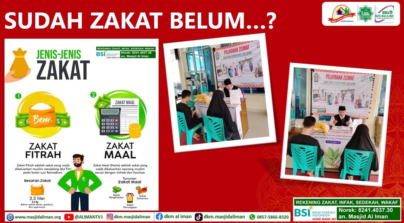 Tanya Jawab Seputar ZAKAT dan ZAKAT MAAL