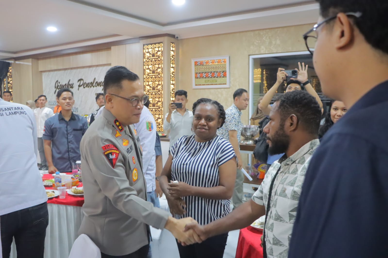 Kapolda Lampung Buka Puasa Bersama Kelompok Organisasi Mahasiswa