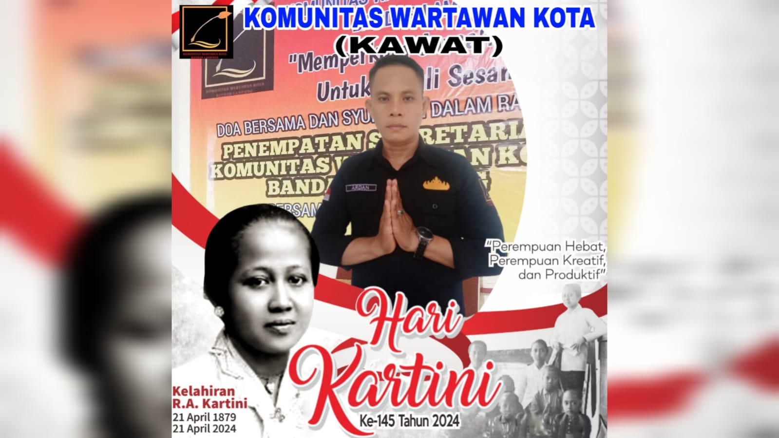 Kawat Bandarlampung Gelorakan Semangat Emansipasi Wanita
