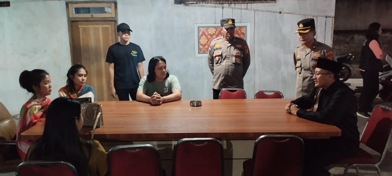 Polres Tulang Bawang Bersama Da'i Kamtibmas Razia Sejumlah THM, Ini Tujuannya