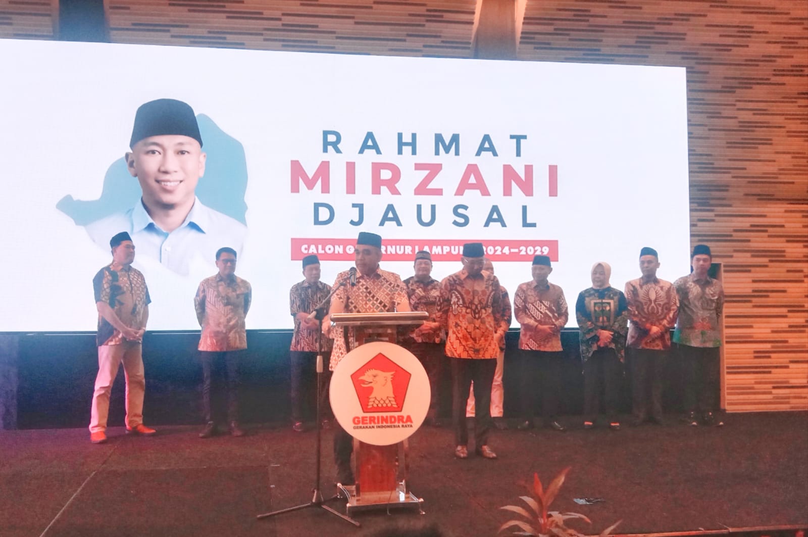 Prabowo Subianto Usung Rahmat Mirzani Djausal sebagai Gubernur Lampung 2024