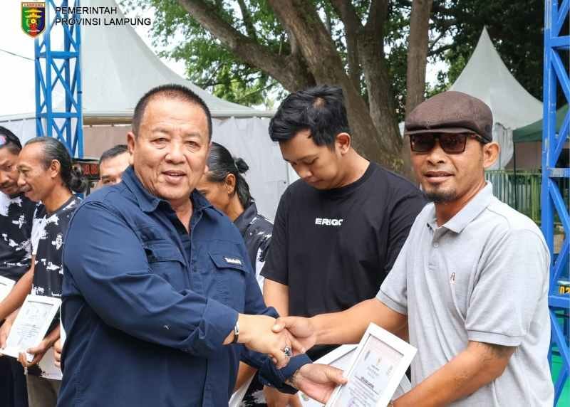 Arinal Buka Pameran dan Lomba Burung Berkicau Piala Gubernur Lampung 2024