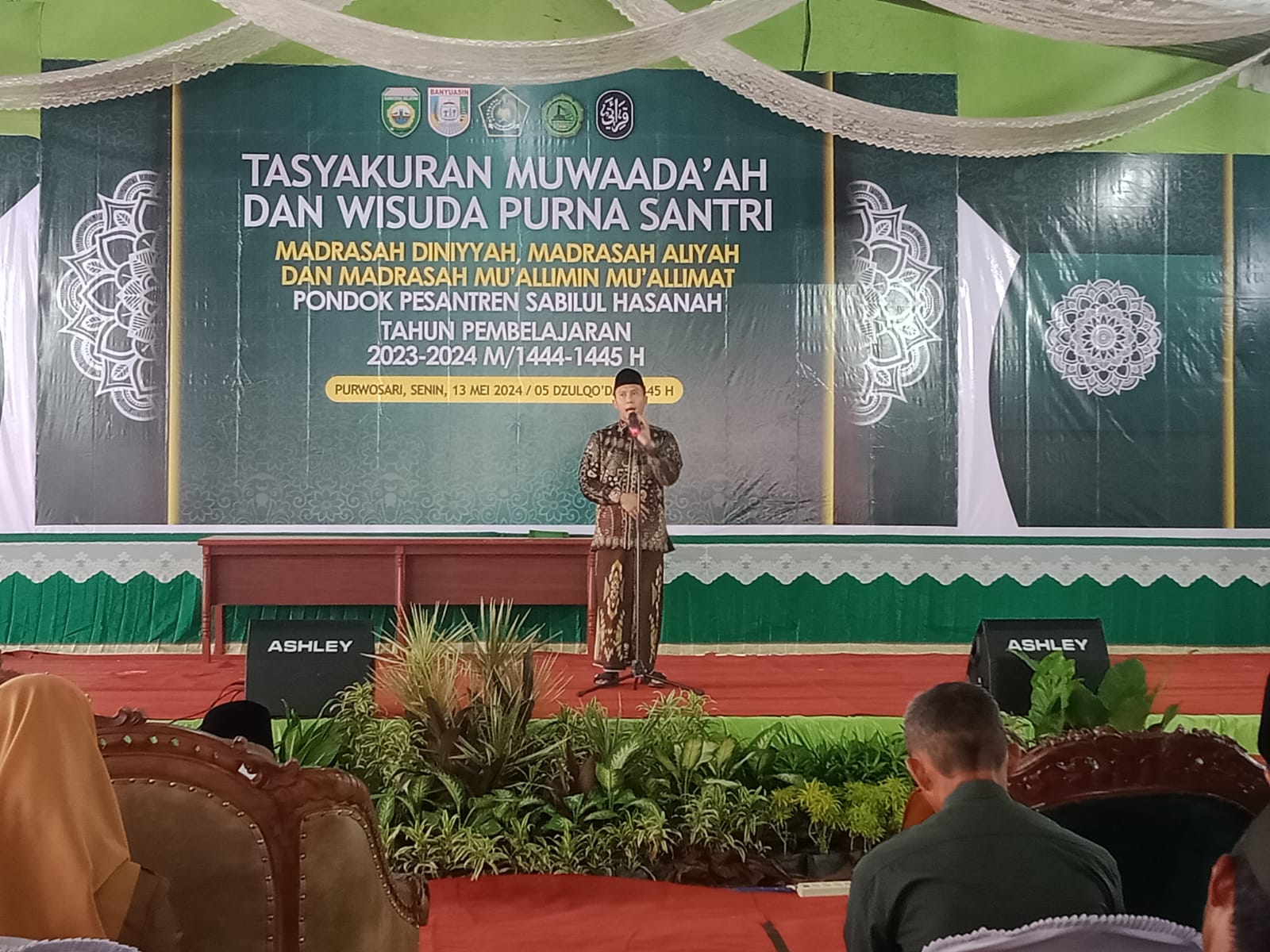 PPSH Banyuasin Sumsel Gelar Tasyakuran dan Wisuda