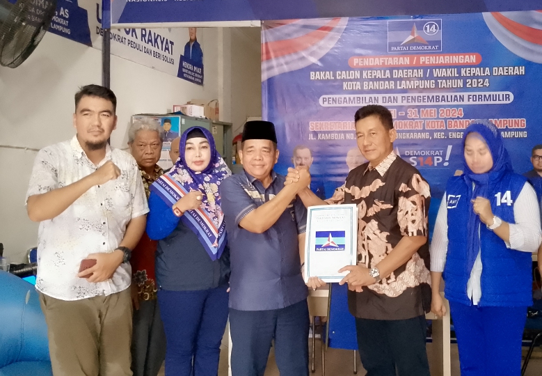 Pilkada Bandarlampung: M Ikhsan Siap Hadapi Ujian di Partai Demokrat