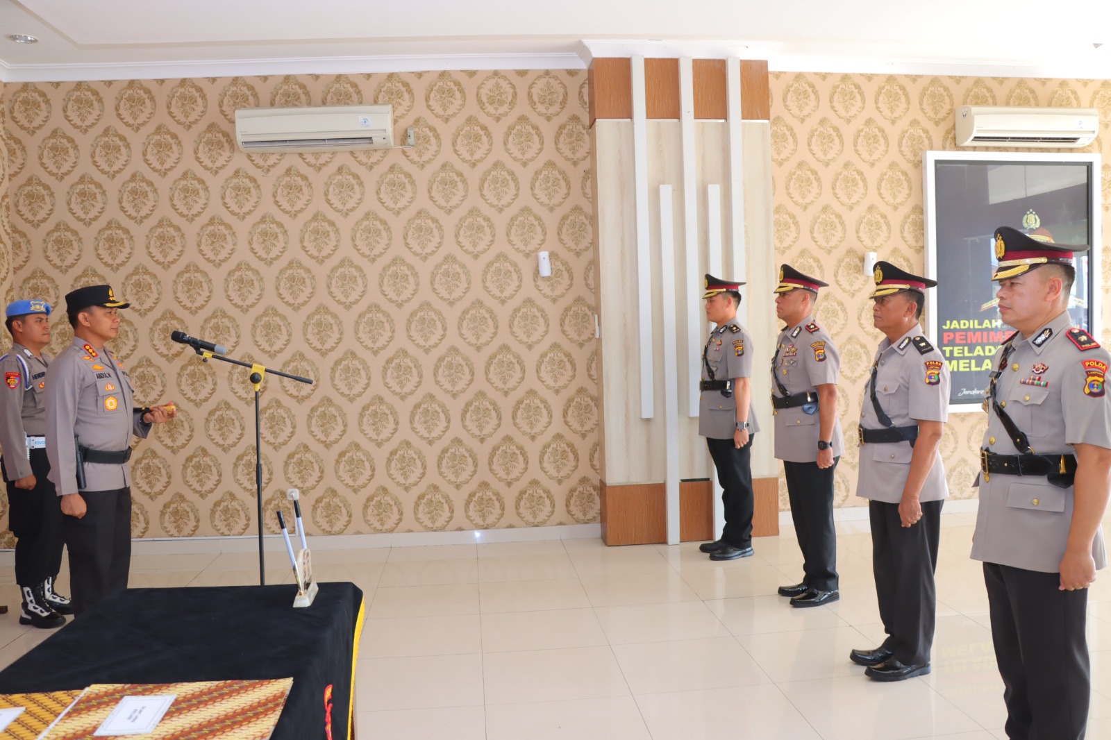 Rotasi Jabatan Polresta Bandarlampung: Kasat Lantas dan Kapolsek Sukarame Berganti