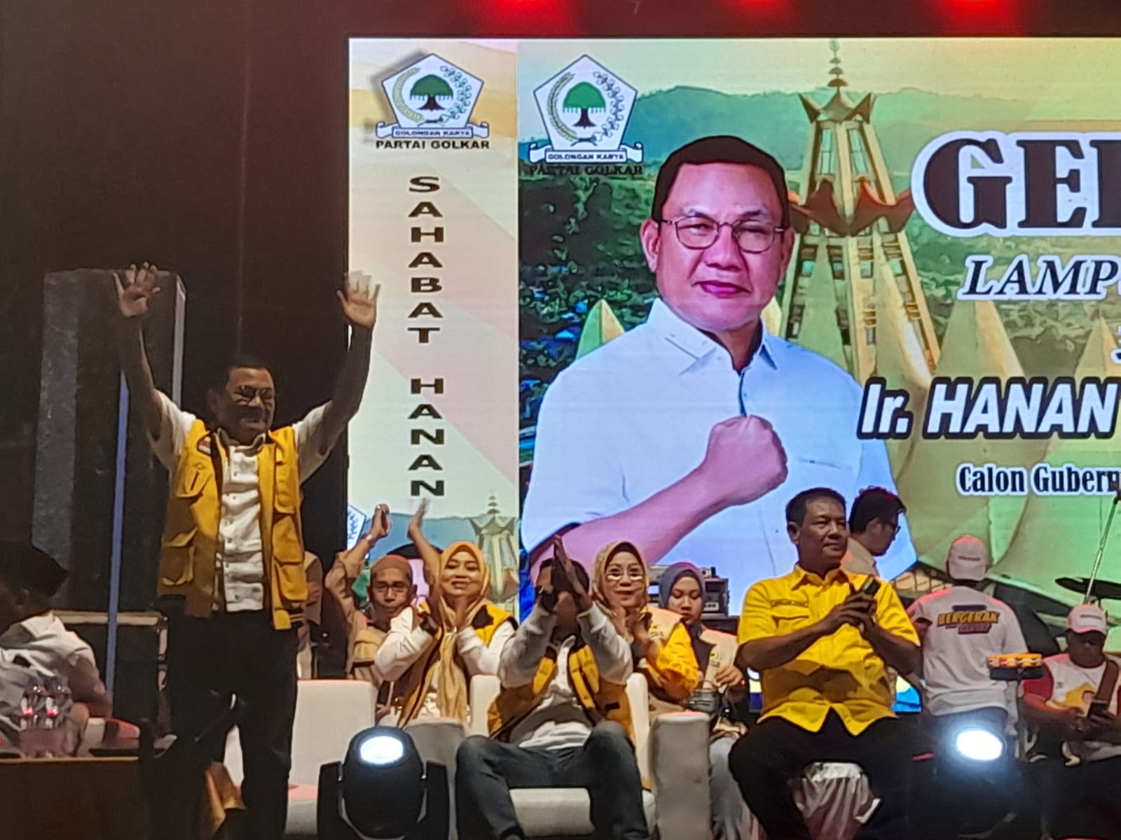 Konser Musik di Way Kanan, TEC; Bacagub Hanan Menang Petani Akan Maju dan Sejahtera