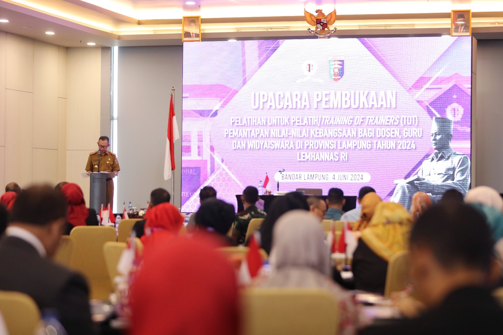 Pelatihan Kebangsaan: Lemhanas dan Lampung Bersatu