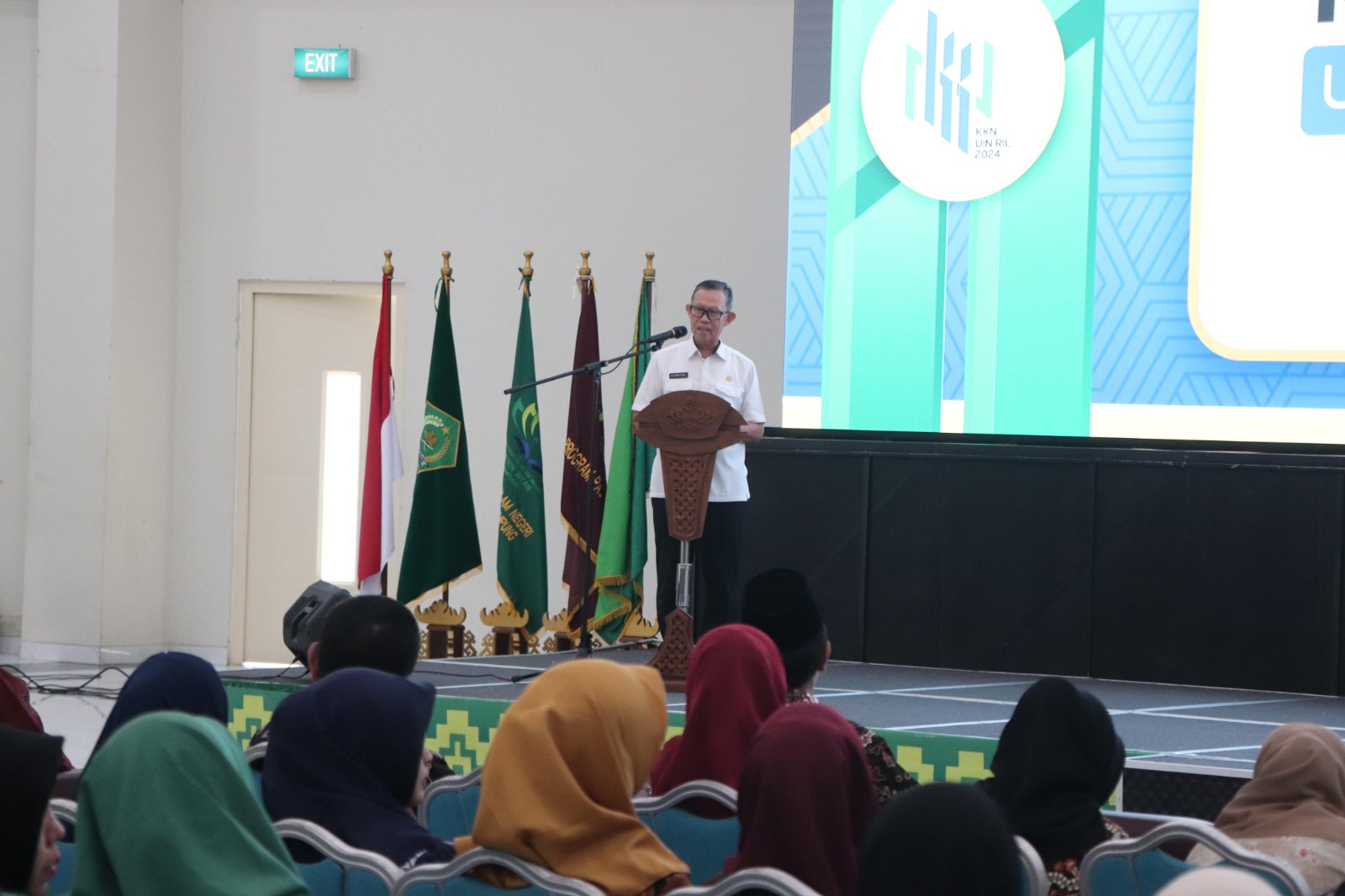Sekdaprov Lampung Hadiri Pembekalan KKN di UIN Raden Intan