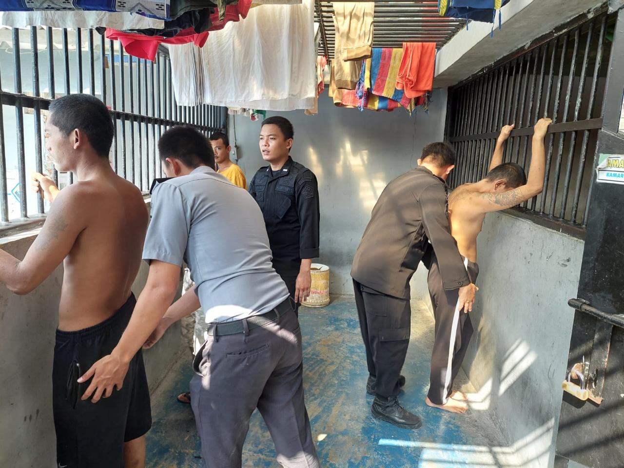 Rutan Kelas IIB Krui Gelar Razia Insidentil Cegah Gangguan Keamanan