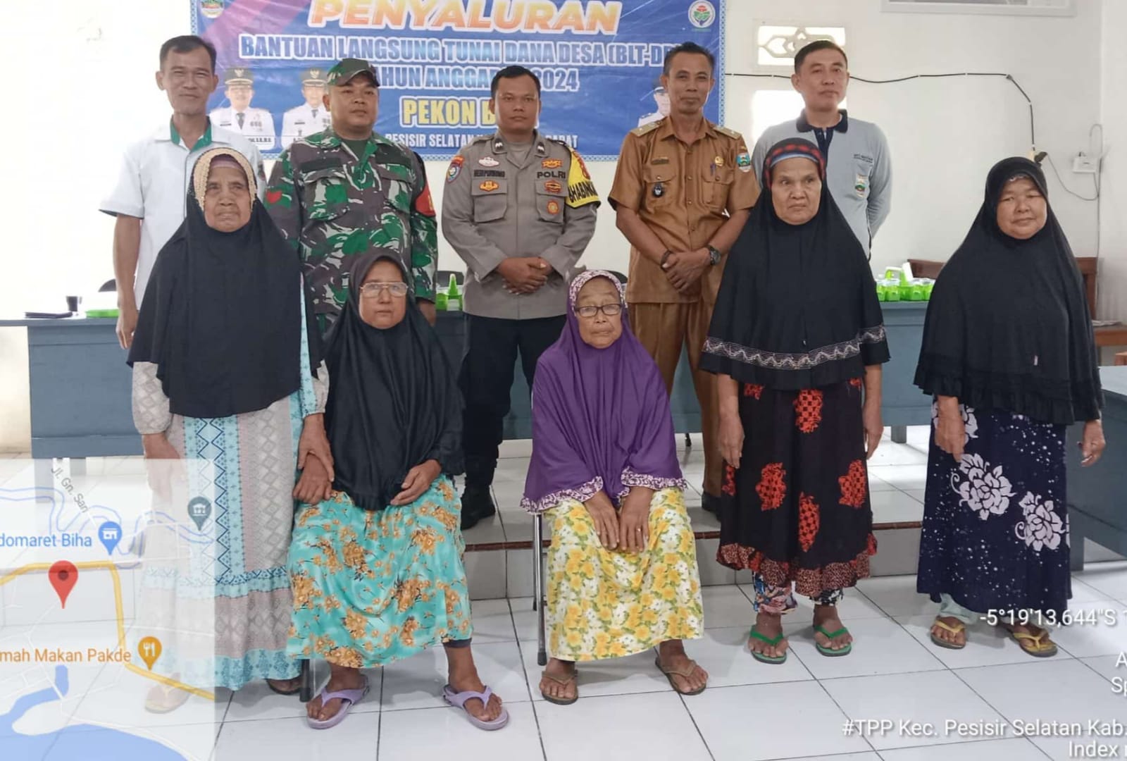 Pekon Biha Pesibar Salurkan BLT-DD untuk 26 KPM