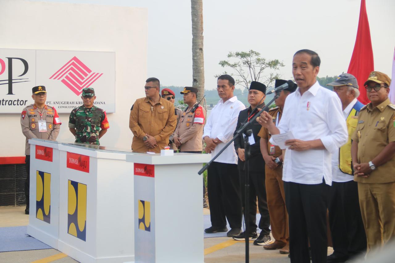 Pengamanan Ketat Polda Lampung Kawal Kunjungan Jokowi