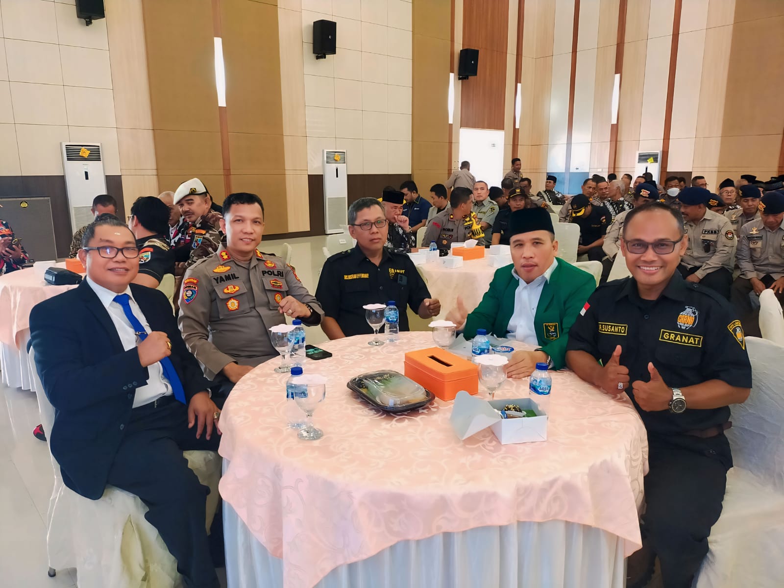 TP Sriwijaya Hadiri Peringatan Dirgahayu Polri Ke-XXV