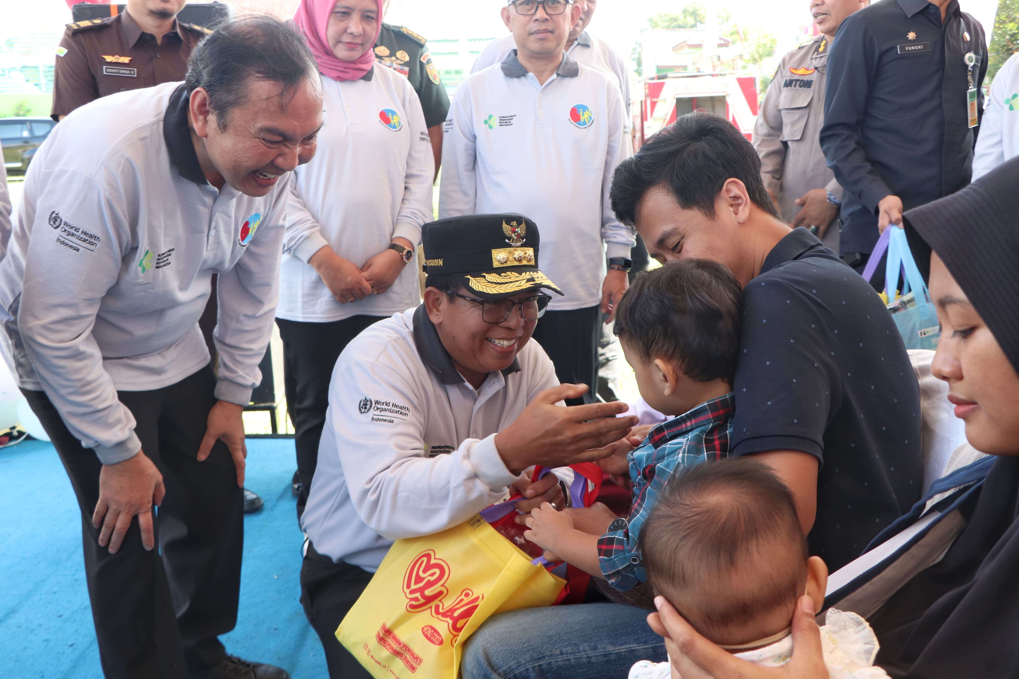 Pj Gubernur Lampung Kickstart Imunisasi Massal untuk 1 Juta Anak