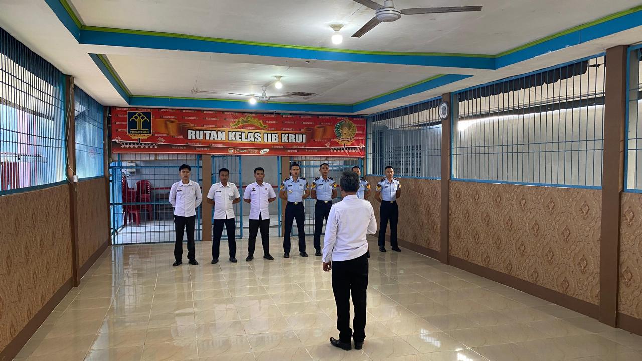 Razia Insidentil Rutan Krui Temukan Nol Barang Terlarang