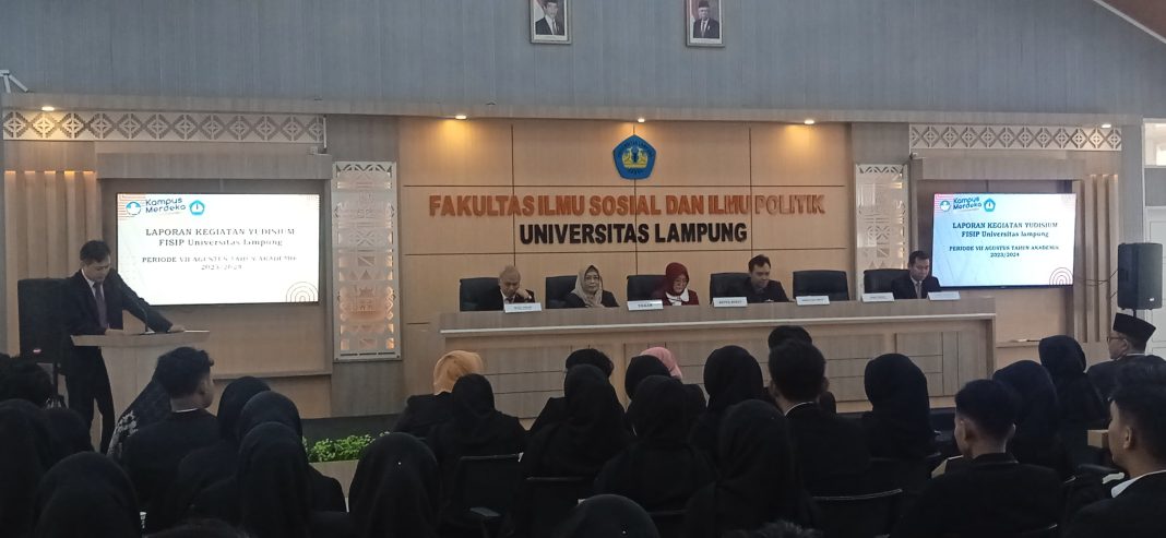 FISIP Unila Gelar Yudisium Periode VII Agustus 2024
