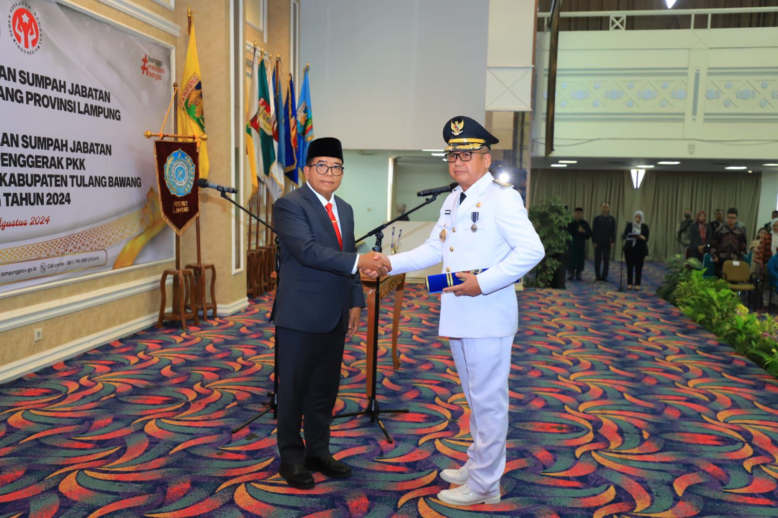 Ferli Yuledi Resmi Jabat Pj Bupati Tulang Bawang