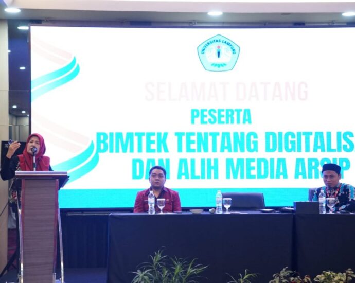 Unila Gelar Bimtek Digitalisasi Arsip, Langkah Maju Menuju Tata Kelola Arsip Modern