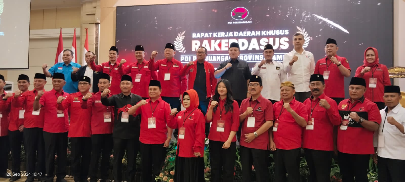 PDIP Gelar Rakerdasus, Siapkan Strategi Rebut Lampung