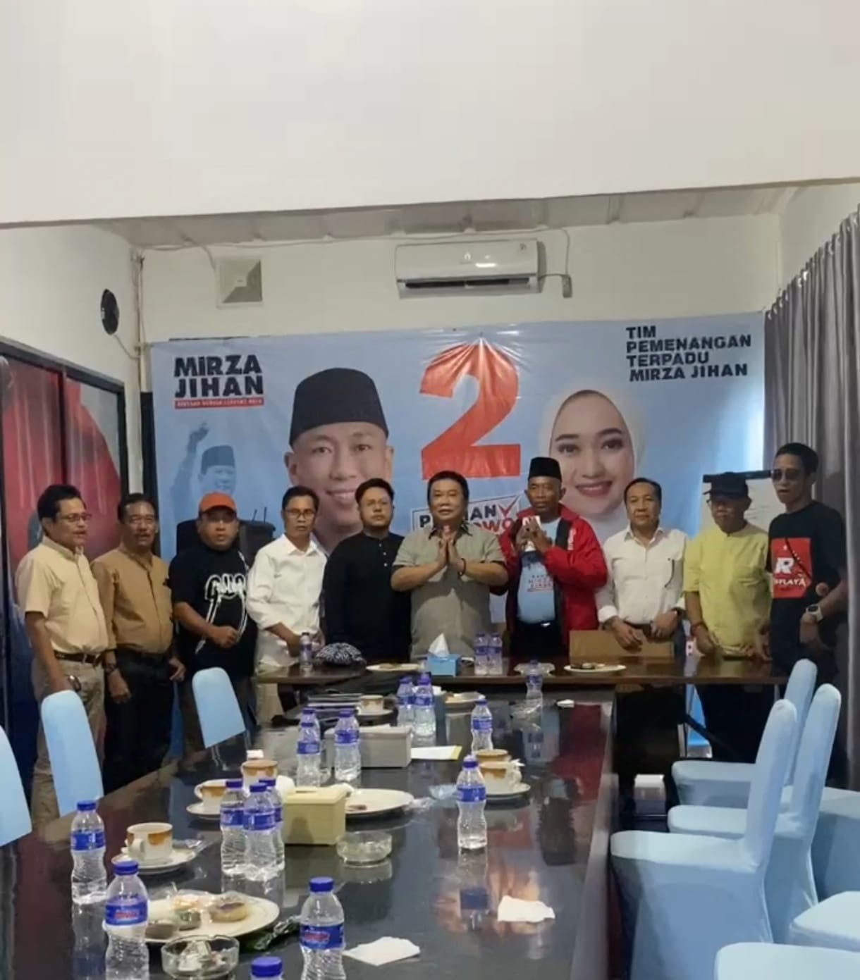 Panglima Laskar Lampung Pimpin Tim Pemenangan Mirza-Jihan, Siapkan Strategi Daerah