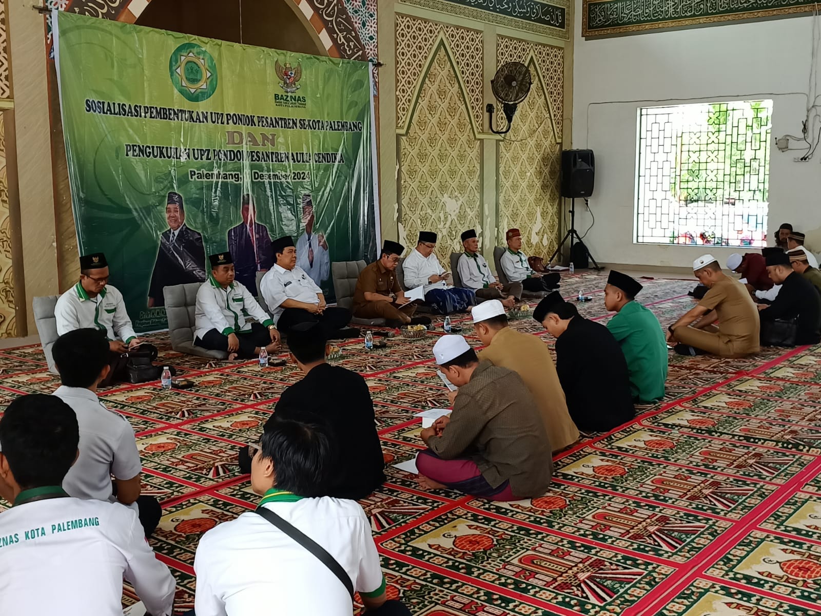 Kota Palembang Perkuat Pengelolaan Zakat Melalui Pembentukan UPZ di Pondok Pesantren