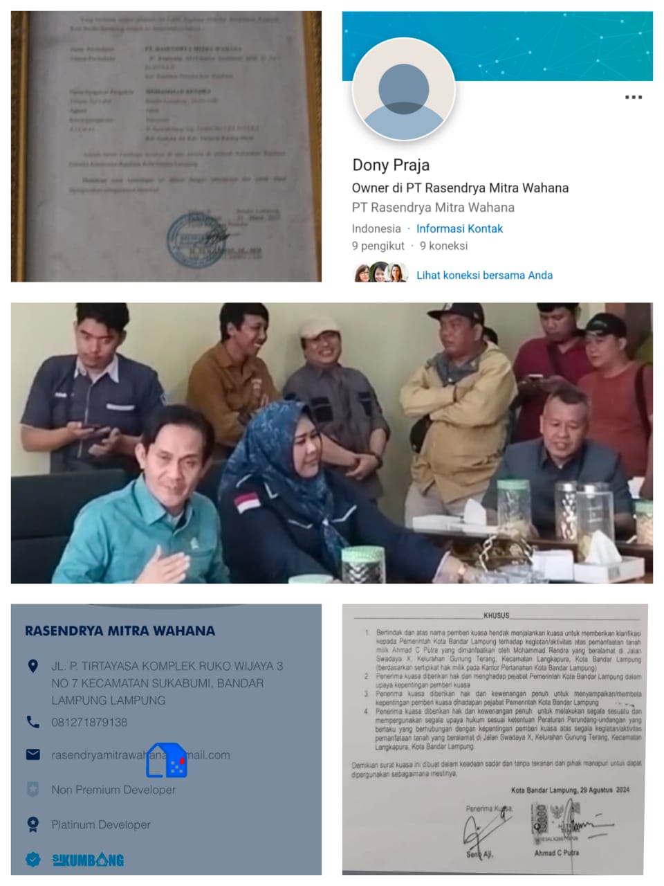 PT Rasendrya Mitra Wahana Diduga Langgar Perda, DPRD Bandar Lampung Ajak Segel Proyek