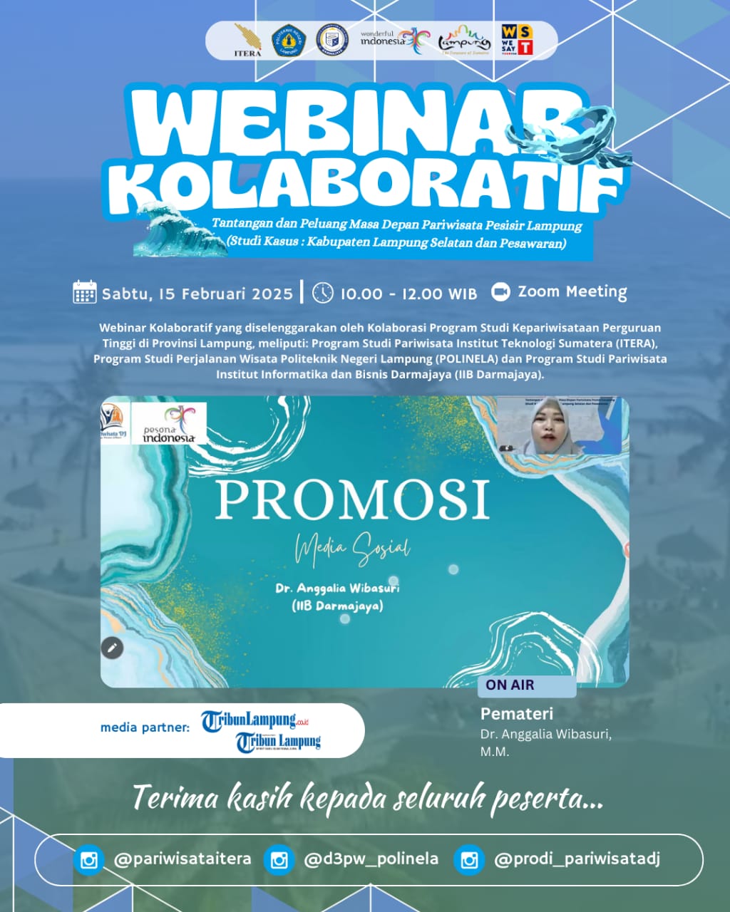 Lampung Selatan Bidik Jadi Surga Wisata Baru, Akademisi Bersatu!