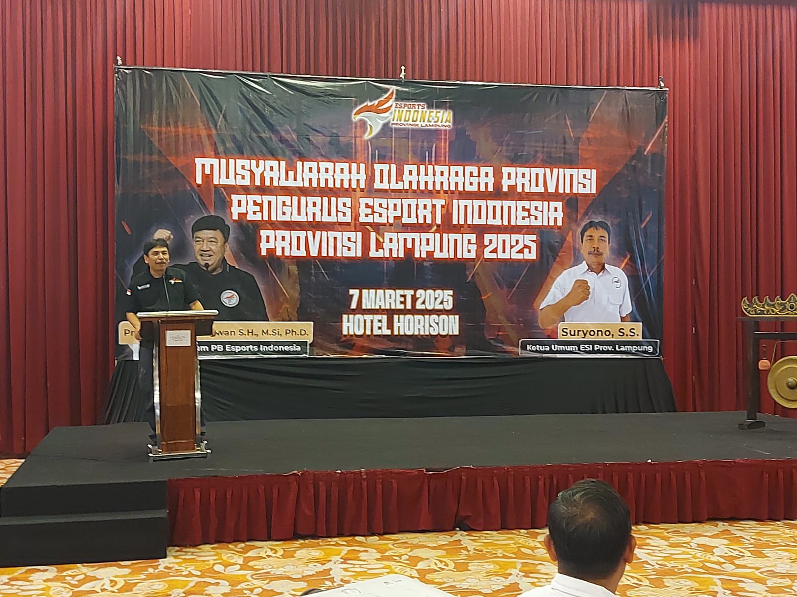 Suryono Kembali Pimpin ESI Lampung, Terpilih Secara Aklamasi Pada Musprov ke-1