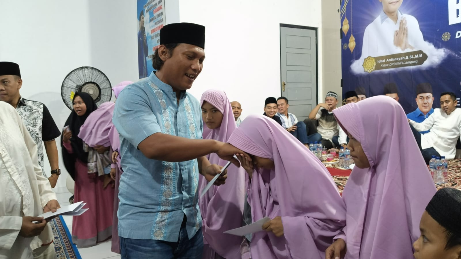 Saat Buka Puasa Bersama di Bulan Ramadhan, KNPI Mendukung Lampung Maju, Indonesia Emas