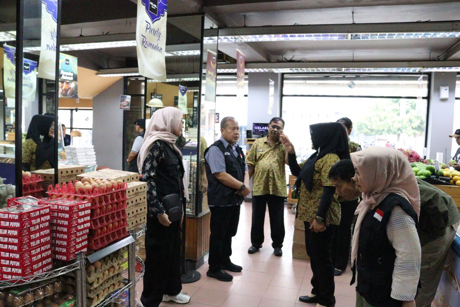 Jelang Idul Fitri, TPID Bandar Lampung Sidak Pasar, Pastikan Stok dan Harga Stabil