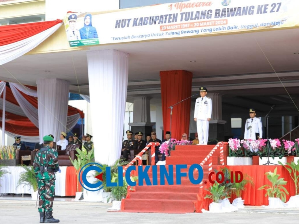 Pj Bupati Qudrotul Ikhwan Pimpin Langsung Upacara Peringatan HUT Tuba Ke-27 Tahun