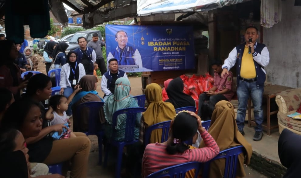 KNPI Lampung dan GPL Bantu Warga Kurang Mampu
