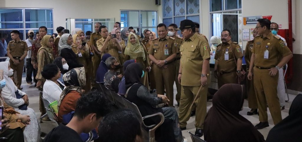 Gubernur Lampung Arinal Djunaidi Sidak Pasca Libur Idul Fitri