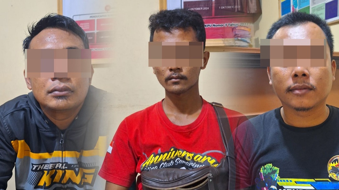 Jual Miras Ilegal 3 Pria di Bandarlampung Diamankan Polisi
