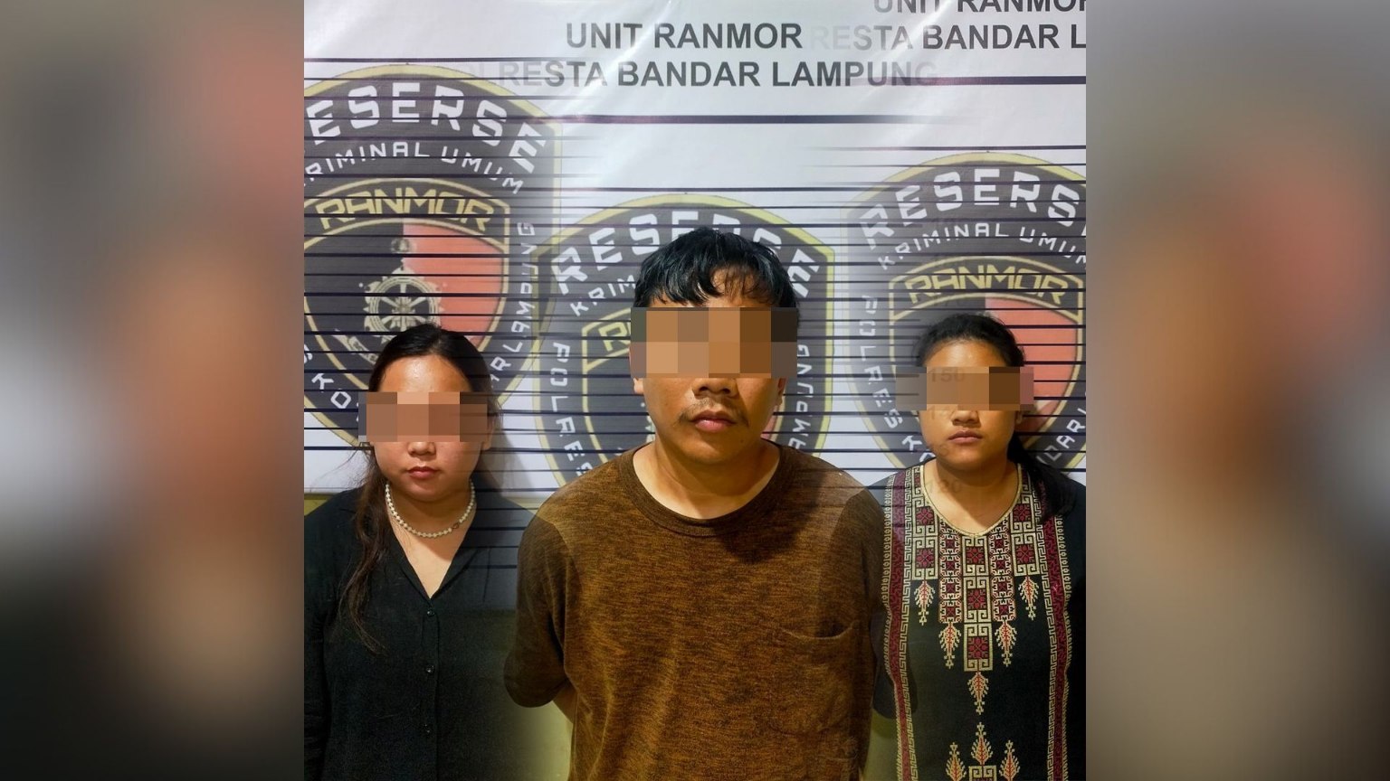 Pasutri dan Mahasiswi di Bandarlampung Kompak Curi Motor