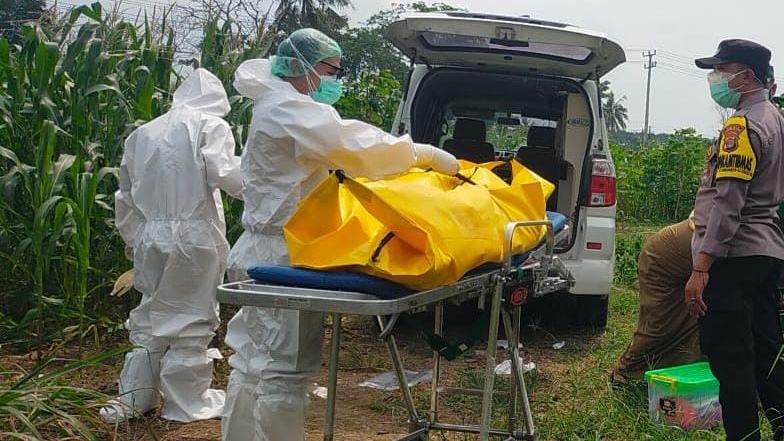 Warga Jati Agung Lamsel Temukan Mayat Anonim di Kebun Jagung