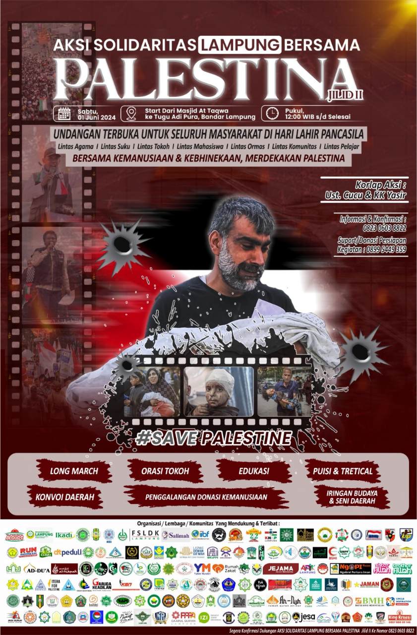 All Eyes on Rafah: Masyarakat Lampung Bersatu untuk Palestina