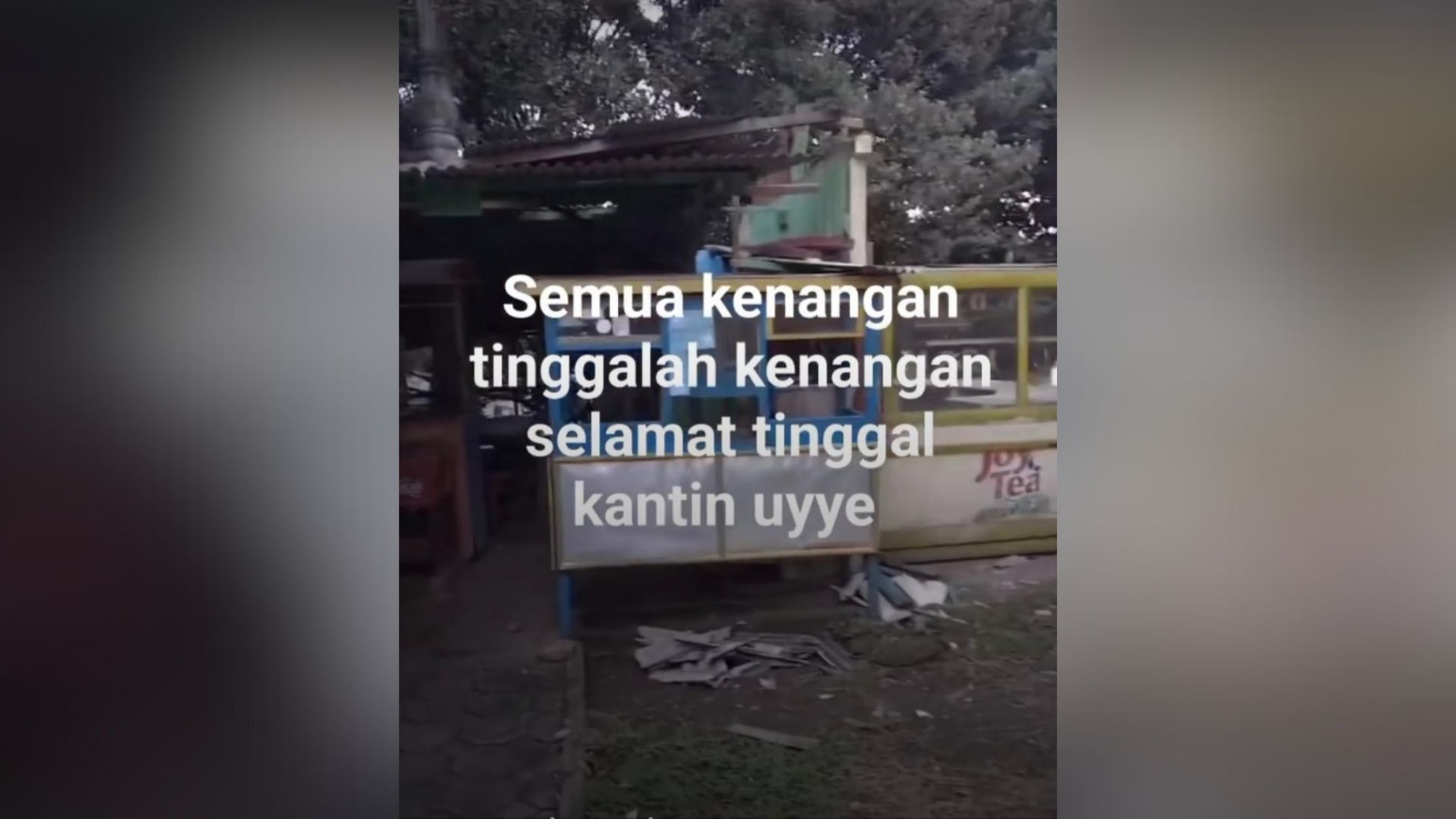 Kantin Uye Perpustakaan Universitas Lampung Tinggal Kenangan