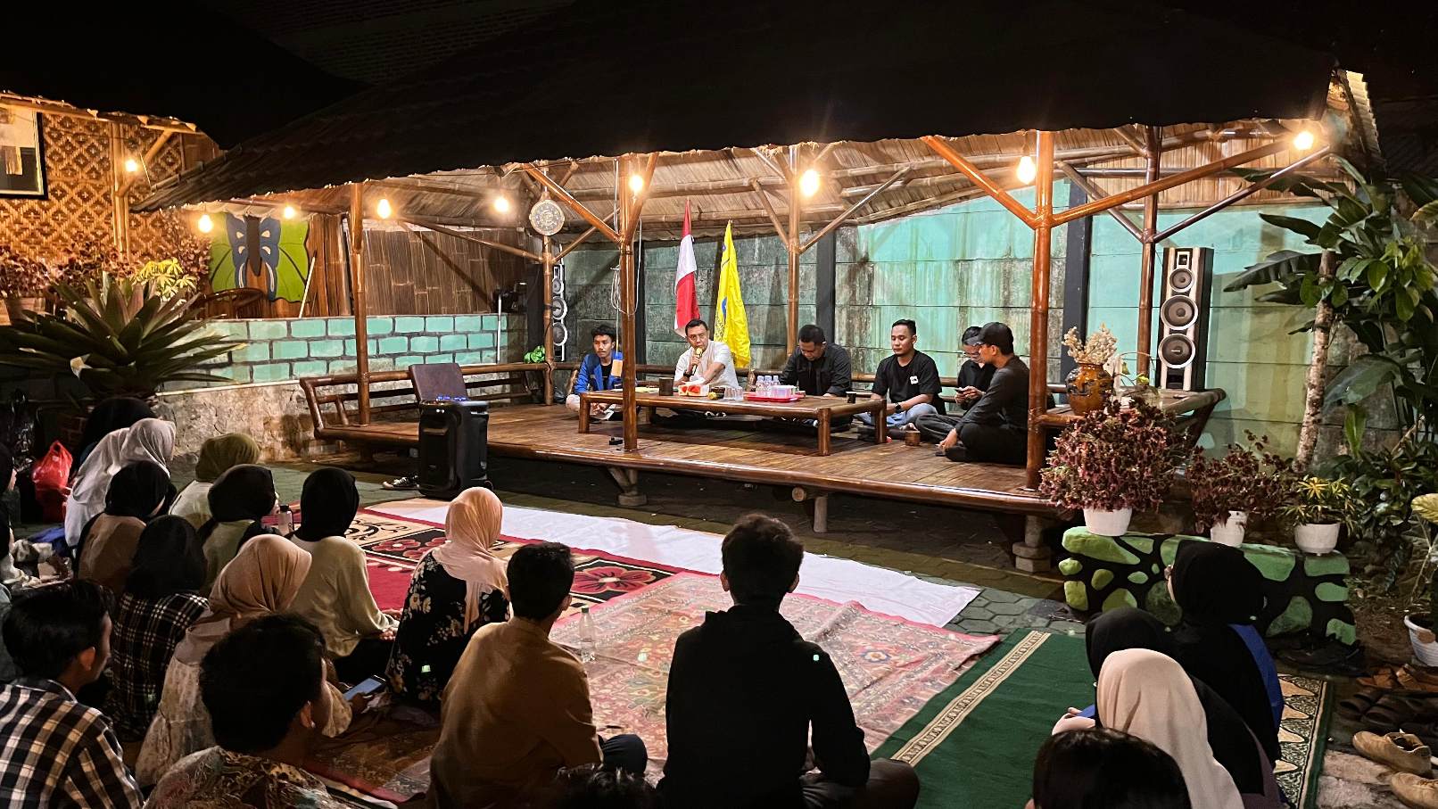 PMII Rayon Pertanian Unila Berkolaborasi dengan Densus 88