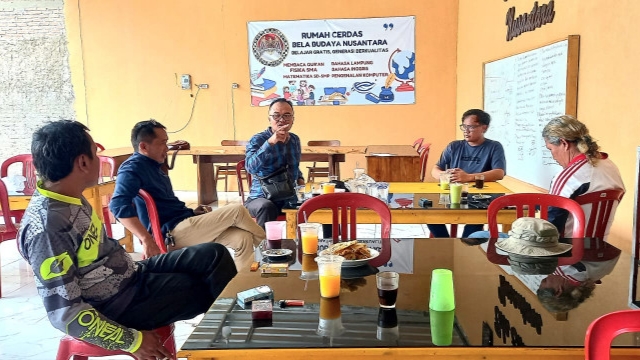 Ketua FGII Lampung Apresiasi Berdirinya Rumah Cerdas Bela Budaya di Pesawaran