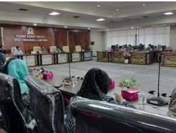 Organisasi Kepemudaan Kecamatan Kalirejo Usulkan Perbaikan Jalan Kepada Ketua DPRD Provinsi Lampung