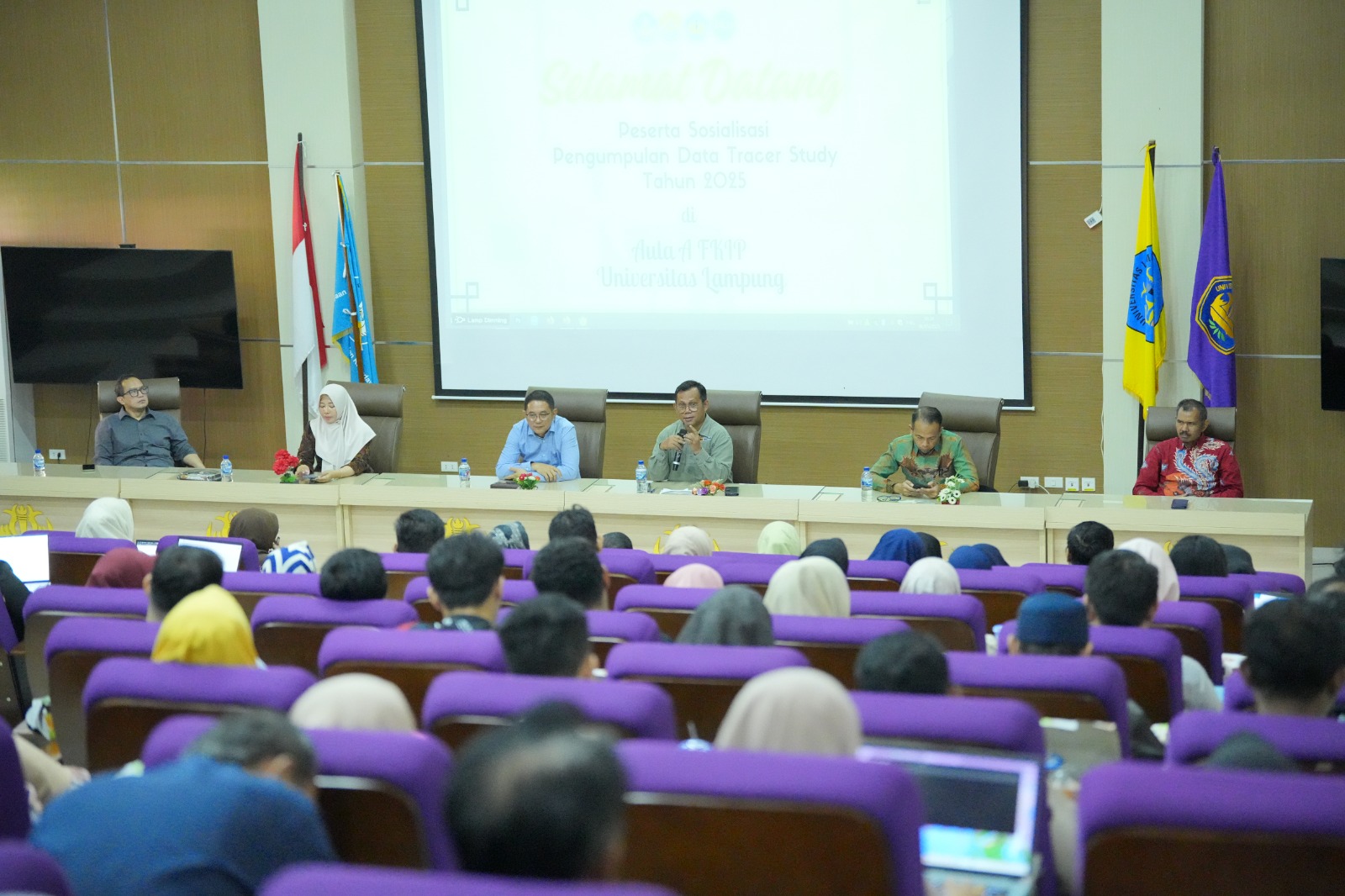 Unila Gelar Sosialisasi Pengumpulan Data Tracer Study 2025