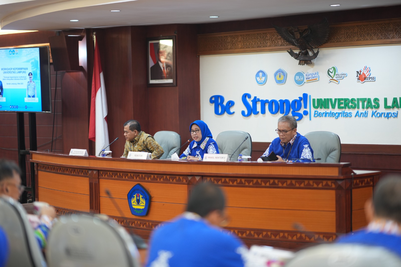 Unila Dukung Visi Nasional Indonesia Emas 2045 dengan Workshop Kepemimpinan