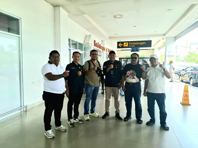 Ketua Umum IWO Pusat Kunjungi Lampung, Agendakan Pelantikan Pengurus IWO Lampung Utara