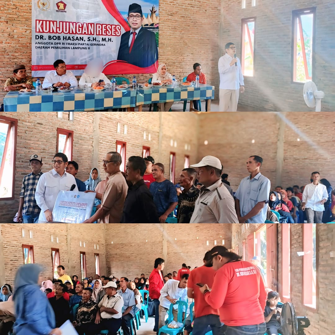 Serap Aspirasi di Lampung Tengah, Bob Hasan Janji Kawal Harga Singkong dan PIP