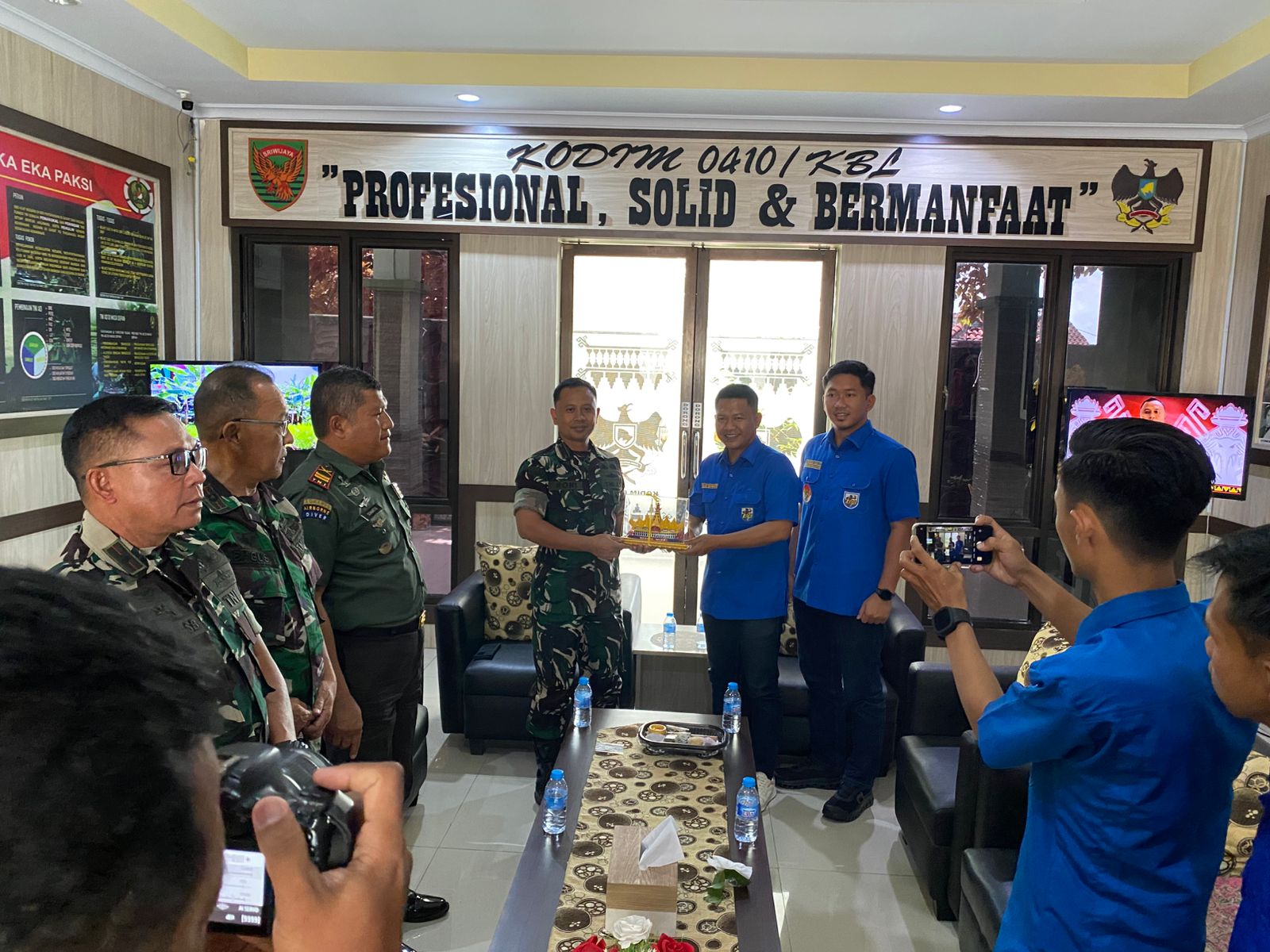 KNPI dan Kodim 0410/KBL Sinergi Jaga Kondusifitas Bandar Lampung