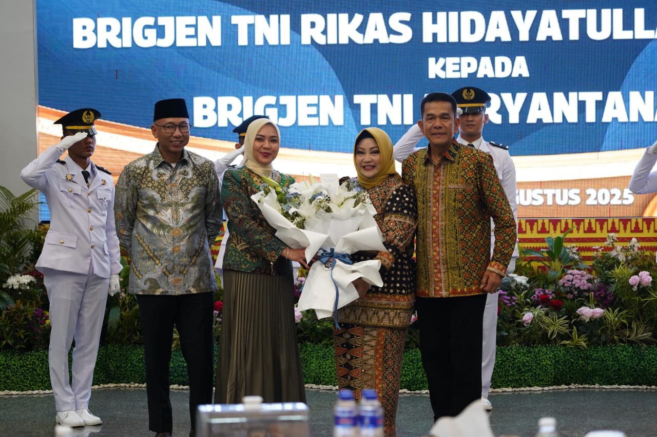 Pisah Sambut Danrem 043/Gatam, Gubernur Lampung Harap Sinergi Tetap Terjaga