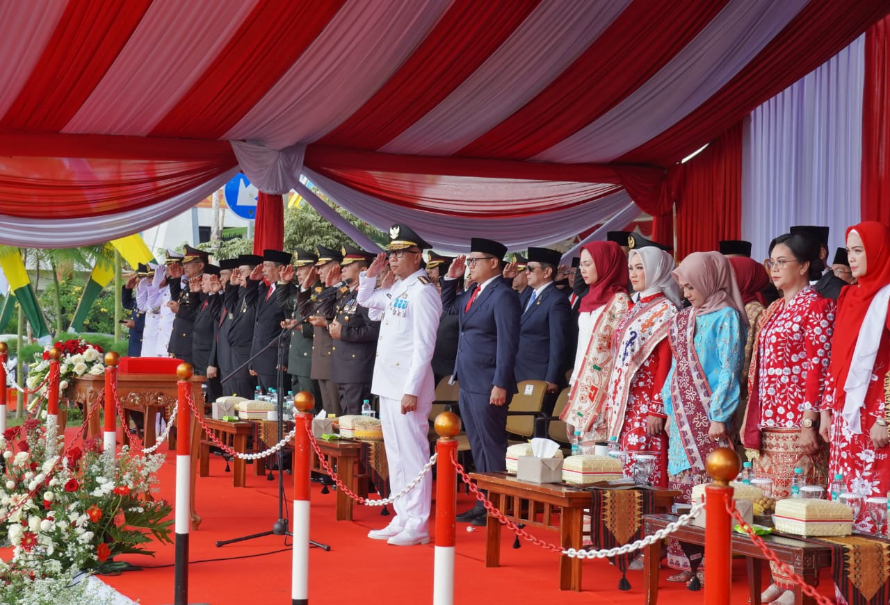 HUT RI ke-80, Gubernur Mirza Ajak Rakyat Lampung Lanjutkan Perjuangan dengan Kerja Nyata