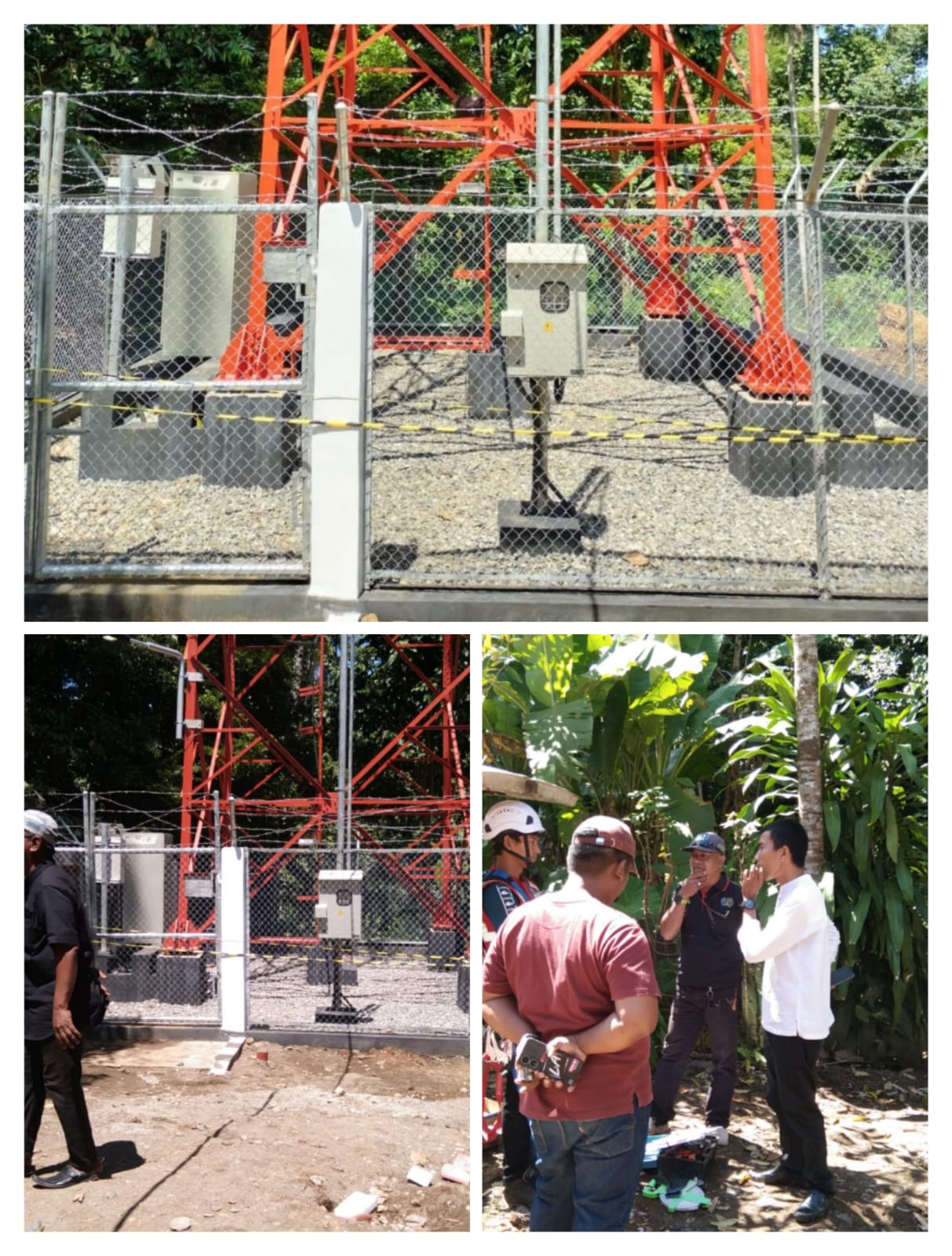 Melanggar Aturan, Pemkab Tanggamus Segel Menara PT Tower Bersama